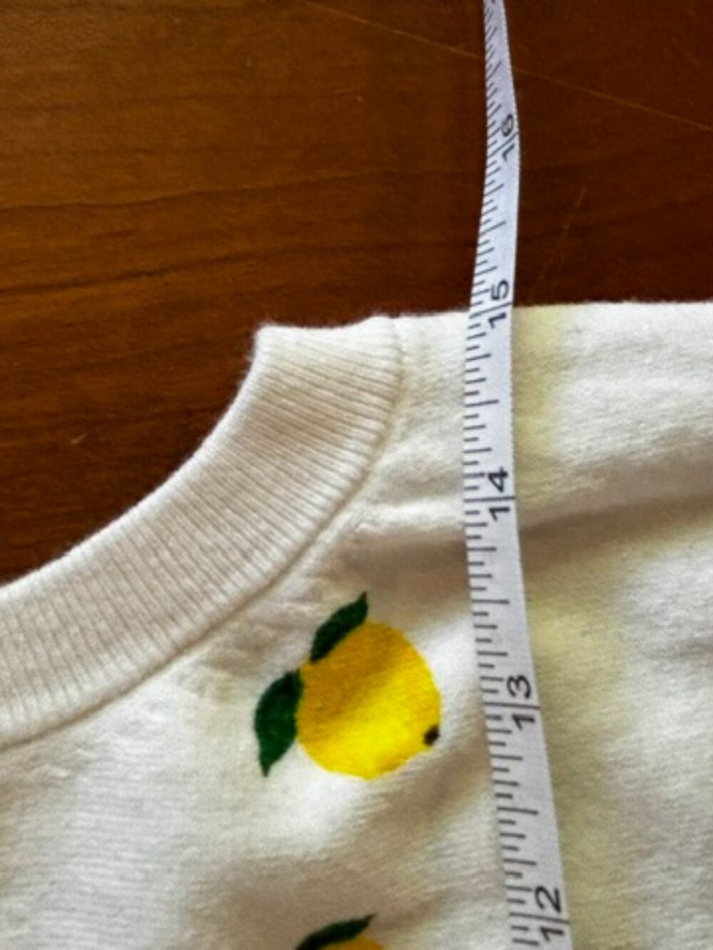 J. Crew M size lemon print sweater vest - Picture 8 of 9